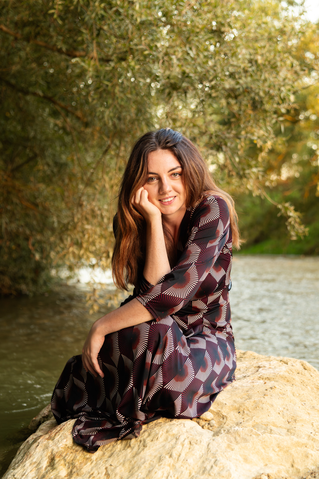 Portrait masculin dans la brume